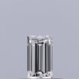 0.23 carat Baguette diamond E VS1 