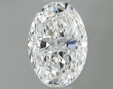 0.42 carat Oval diamond E VVS2 