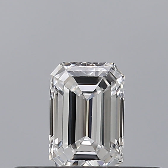 0.23 carat Emerald diamond D VVS2 