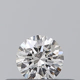 0.19 carat Round diamond E  VVS1 Excellent