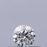 0.21 carat Round diamond E VVS2 Excellent