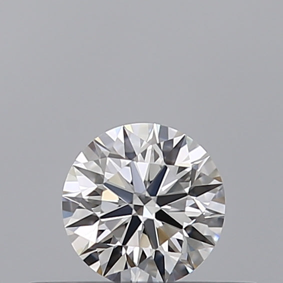 0.21 carat Round diamond D VVS1 Excellent