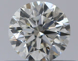 0.33 carat Round diamond J  IF Excellent