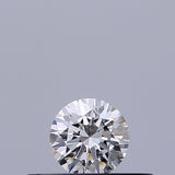 0.18 carat Round diamond E VVS1 Excellent