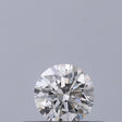 0.21 carat Round diamond F VVS1 Excellent