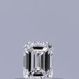 0.23 carat Emerald diamond E VVS1 