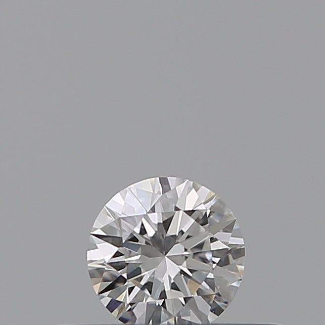 0.18 carat Round diamond F  IF Excellent