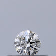 0.19 carat Round diamond F VVS1 Excellent