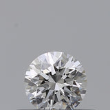 0.27 carat Round diamond F  VVS1 Excellent