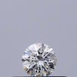 0.19 carat Round diamond F VVS1 Excellent