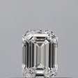 0.24 carat Emerald diamond D VVS2 
