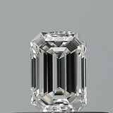 0.30 carat Emerald diamond F VVS1 