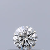 0.20 carat Round diamond E IF Excellent