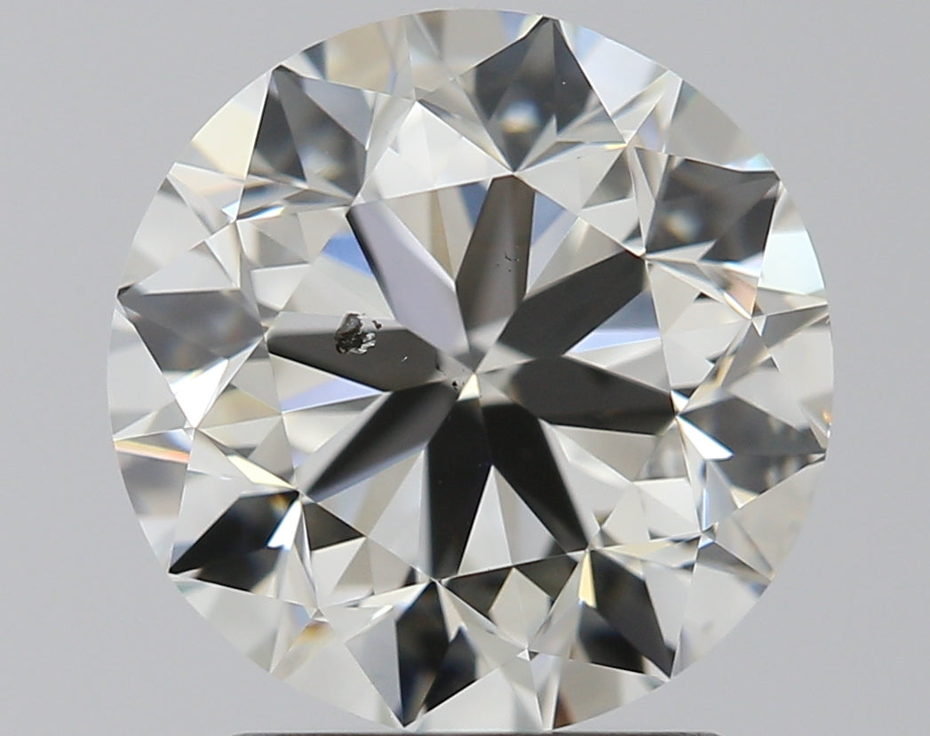 2.01 carat Round diamond J  SI2 Very good