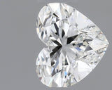0.40 carat Heart diamond J VVS1 