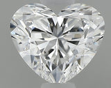 0.54 carat Heart diamond E VS2 