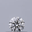 0.19 carat Round diamond E IF Excellent