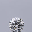 0.18 carat Round diamond E VVS2 Excellent