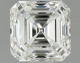 0.80 carat Asscher diamond J VS2 