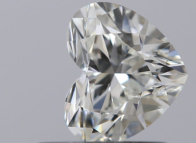 0.61 carat Heart diamond J VVS1 
