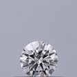 0.19 carat Round diamond D VVS1 Excellent