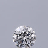 0.19 carat Round diamond D VVS1 Excellent