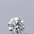 0.25 carat Round diamond F IF Excellent