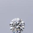 0.18 carat Round diamond F VVS1 Excellent