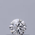 0.18 carat Round diamond D VVS2 Excellent