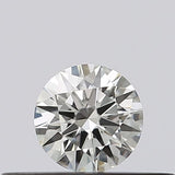 0.18 carat Round diamond E  VVS1 Excellent