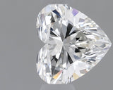 0.51 carat Heart diamond I VVS2 
