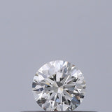 0.18 carat Round diamond F VVS1 Excellent