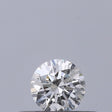 0.19 carat Round diamond G IF Excellent