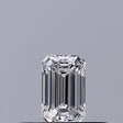 0.23 carat Emerald diamond F VVS2 