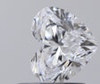 0.71 carat Heart diamond D VVS2 