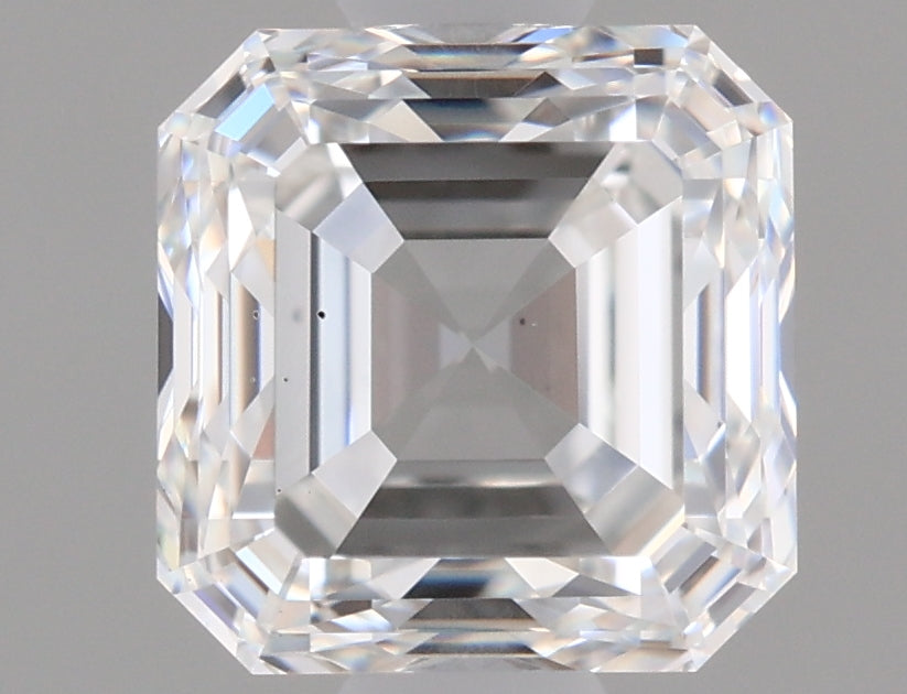0.81 carat Asscher diamond G VS2 