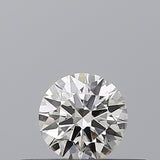 0.18 carat Round diamond H  VVS2 Excellent