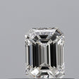 0.28 carat Emerald diamond F VVS1 