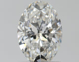 0.90 carat Oval diamond F  SI1 Very good