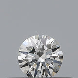 0.18 carat Round diamond F  VVS2 Excellent