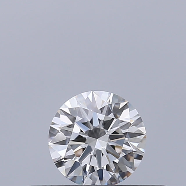 0.25 carat Round diamond E IF Excellent