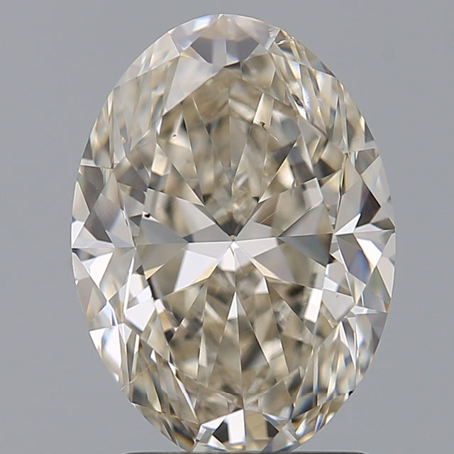 2.00 carat Oval diamond J SI2 