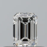 0.24 carat Emerald diamond E VVS1 