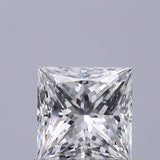0.56 carat Princess diamond D VVS1 