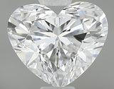 0.60 carat Heart diamond D  IF 