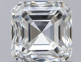 0.72 carat Asscher diamond H VVS2 