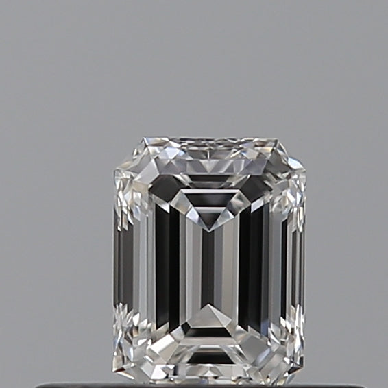 0.32 carat Emerald diamond F  VVS2
