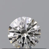 0.21 carat Round diamond F  IF Excellent