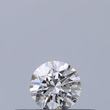 0.18 carat Round diamond E IF Excellent