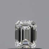 0.31 carat Emerald diamond E VVS1 